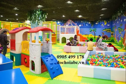 Nhận lắp đặt đầu tư thi công khu vui chơi trẻ em đẹp - rẻ