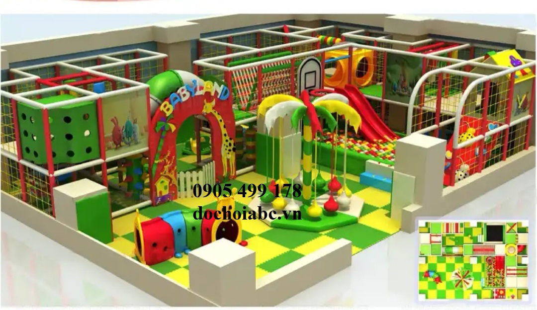 Tư vấn lắp đặt trọn gói khu vui chơi trẻ em trên toàn quốc