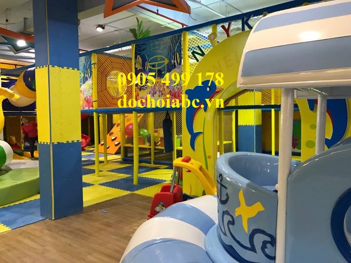 Thiết kế khu vui chơi trẻ em trong nhà và ngoài trời
