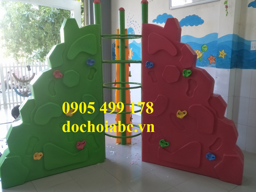Vách Leo Núi Mầm Non 3 Cạnh Giá Rẻ Chất Lượng Cao