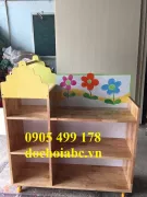 NHẬN THI CÔNG THIẾT KẾ TỦ KỆ MẦM NON CHO TRẺ CHÍNH HÃNG