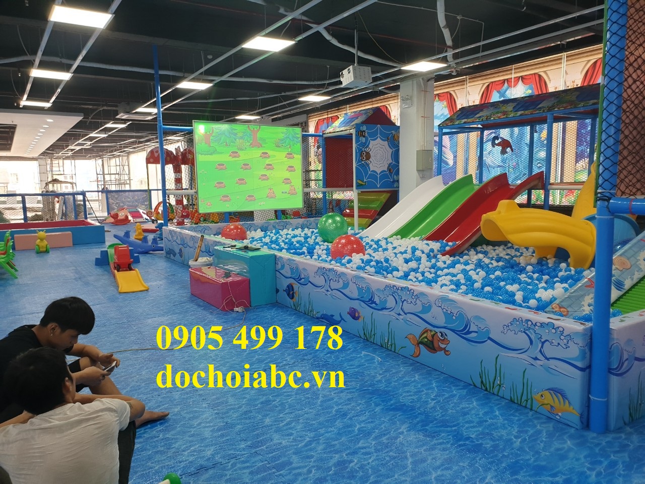 Thiết kế khu vui chơi liên hoàn giá rẻ