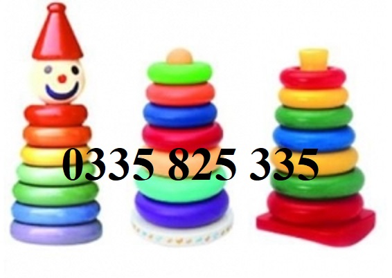 Đồ Chơi Gỗ Tháp Chú Hề 7 Tầng