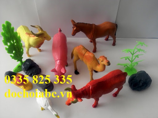 Bộ đồ chơi động vật nuôi trong gia đình