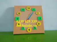 Đồng Hồ Học Đếm 1 Mặt