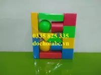 Các khối hình học cho bé