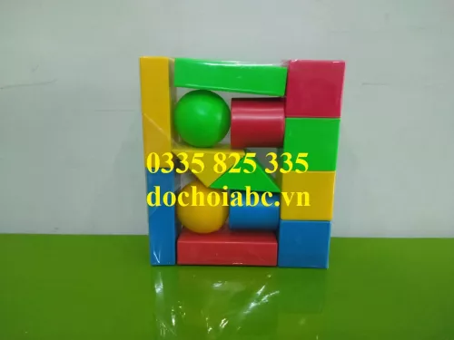 Các khối hình học cho bé
