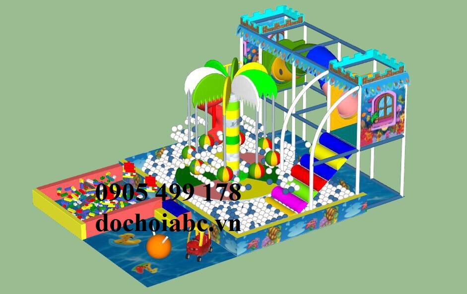 Thiết kế thi công KHU VUI CHƠI CHO BÉ chuyên nghiệp giá rẻ hiện đại