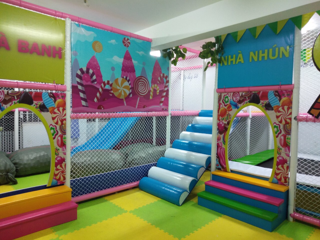 Thi Công Lắp Đặt khu vui Chơi Trẻ Em Trong Nhà Chuyên Nghiệp Nhất Hiện Đại Nhất