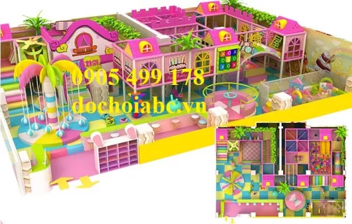 Tư vấn thiết kế khu vui chơi liên hoàn cho trẻ em MẦM NON chất lượng chỉ từ 100 triệu