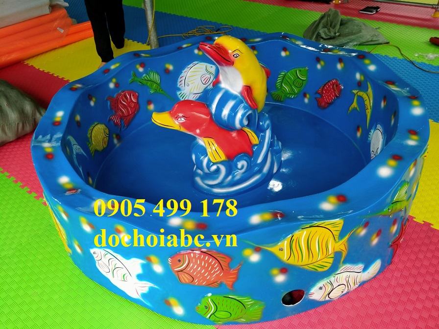 BỂ CÂU CÁ NHỰA COMPOSITE MẦM NON CHO BÉ GIÁ RẺ TOÀN QUỐC