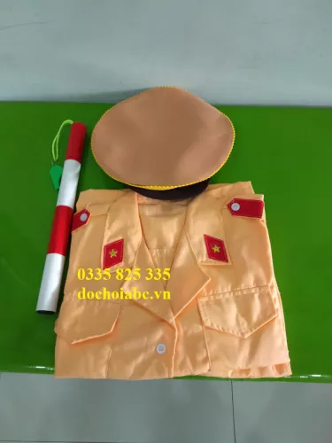 Bộ trang phục công an  cho bé 2