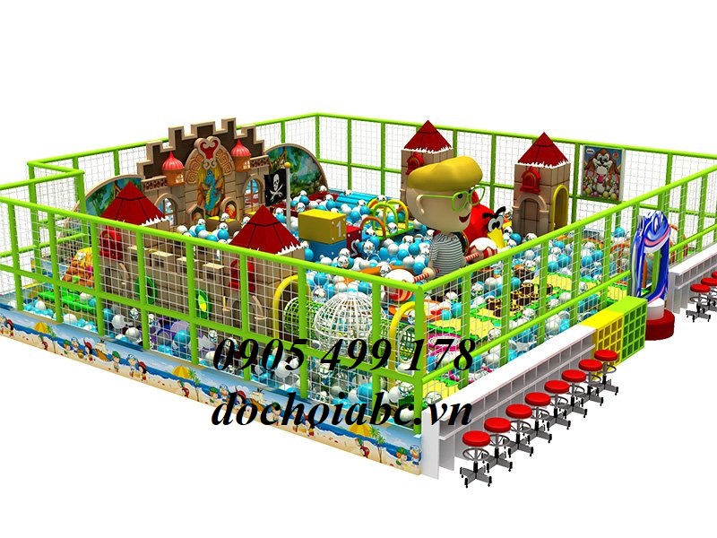 Tổ hợp các mẫu khu vui chơi dành cho trẻ em trong nhà 2020 mới nhất