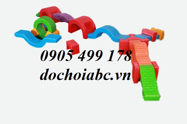 BỘ VẬN ĐỘNG THĂNG BẰNG THỂ CHẤT ĐA NĂNG CHO BÉ MẦM NON - ĐỒ CHƠI ABC