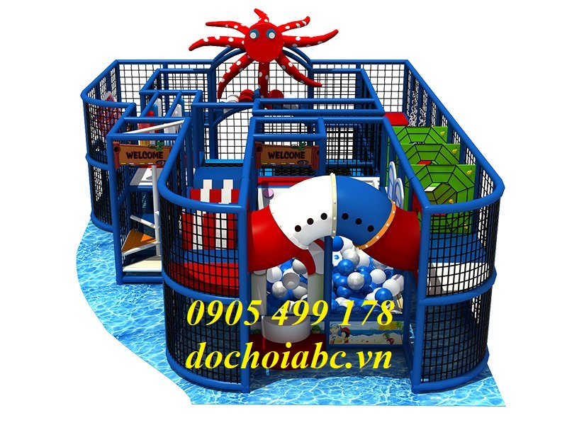 Thi Công -Lắp Đặt - Thiết Kế Khu Vui Chơi Liên Hoàn Tại Hà Tĩnh