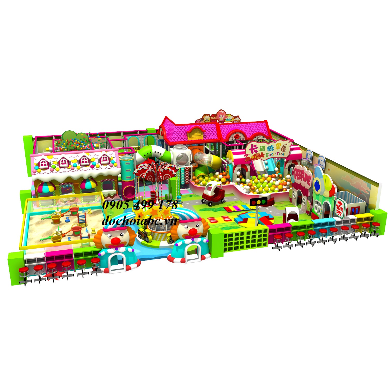 Tư vấn thiết kế mô hình khu vui chơi trẻ em tại Đồng Nai