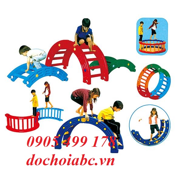 Bộ vận động Thang Leo mầm non Giá Rẻ - Thiết Bị Đồ Chơi ABC