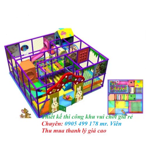 Nhận thi công  - thiết kế khu vui chơi trẻ em tại cần thơ