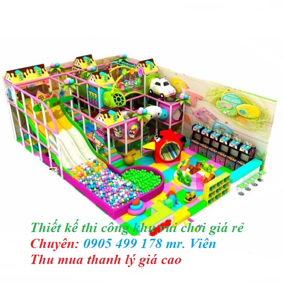 chuyên tư vấn - thiết kế - thi công khu vui chơi trẻ em tại vĩnh long