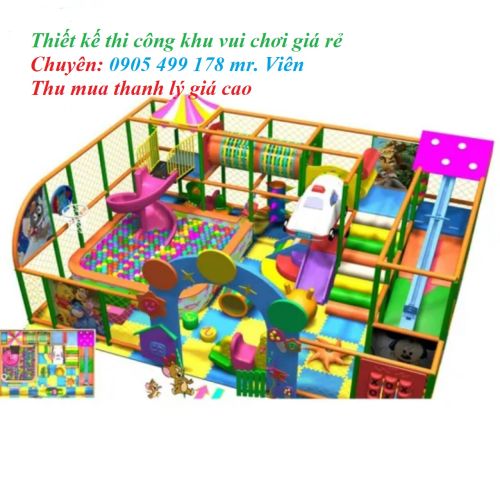 Chuyên Thiết Kế  - Thi Công Khu Vui Chơi Uy Tín Nhất Tại Bạc Liêu