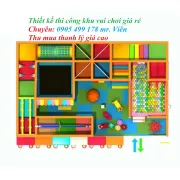 Đơn Vị Chuyên Thiết Kế Khu Vui Chơi Trẻ Em Giá rẻ Nhất tại Hà Tĩnh