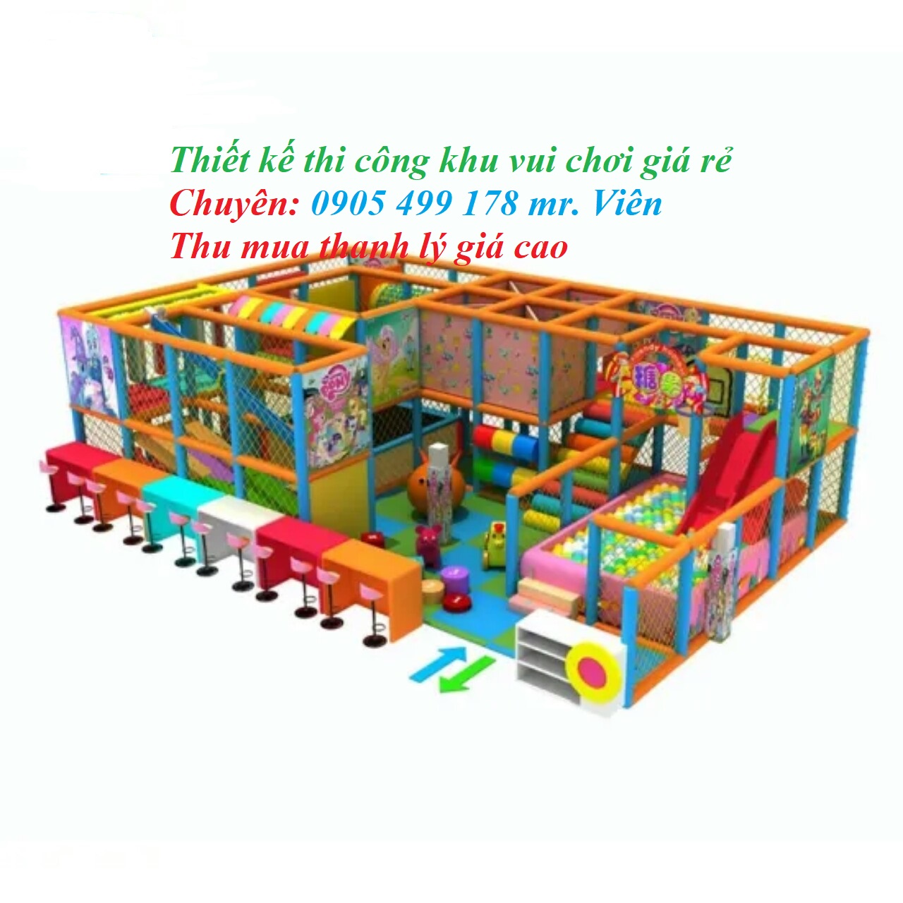 Đơn Vị Chuyên Thiết Kế - Thi Công Khu Vui Chơi Trẻ Em Tại Quảng Trị