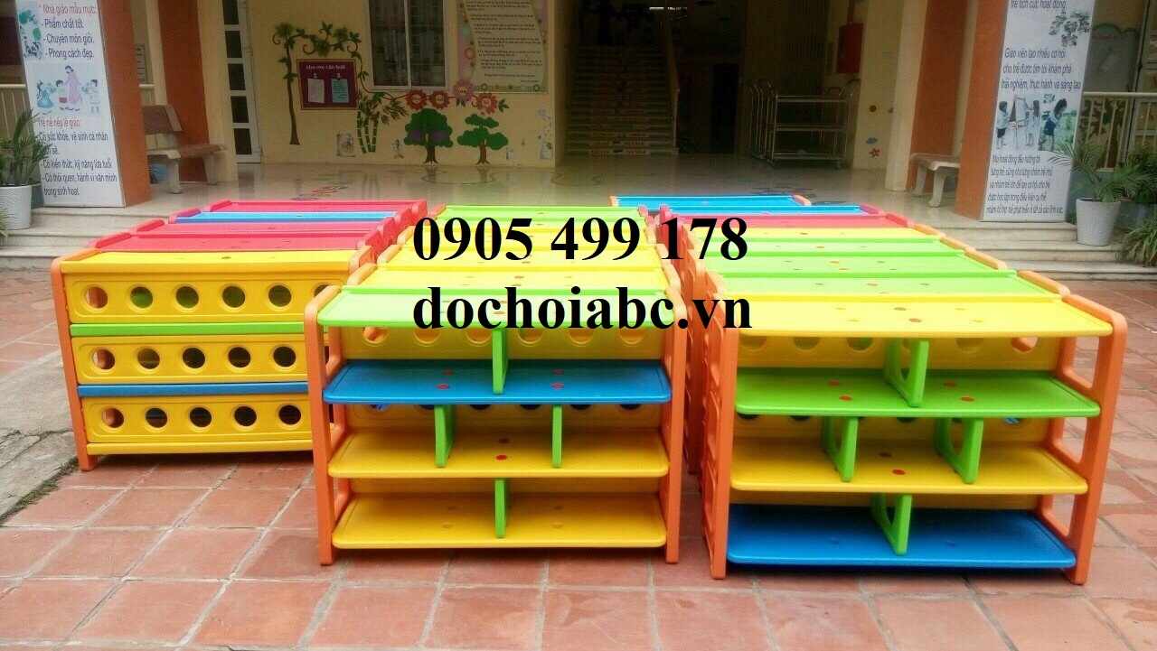 Đơn Vị Cung cấp Kệ Nhựa Mầm Non Cho Bé Tại Quảng Nam