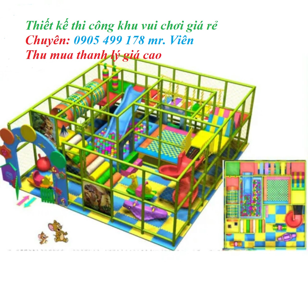 Mở Kinh Doanh Khu Vui Chơi Trẻ Em Cho Bé Chất Lượng Nhất Tại Nha Trang