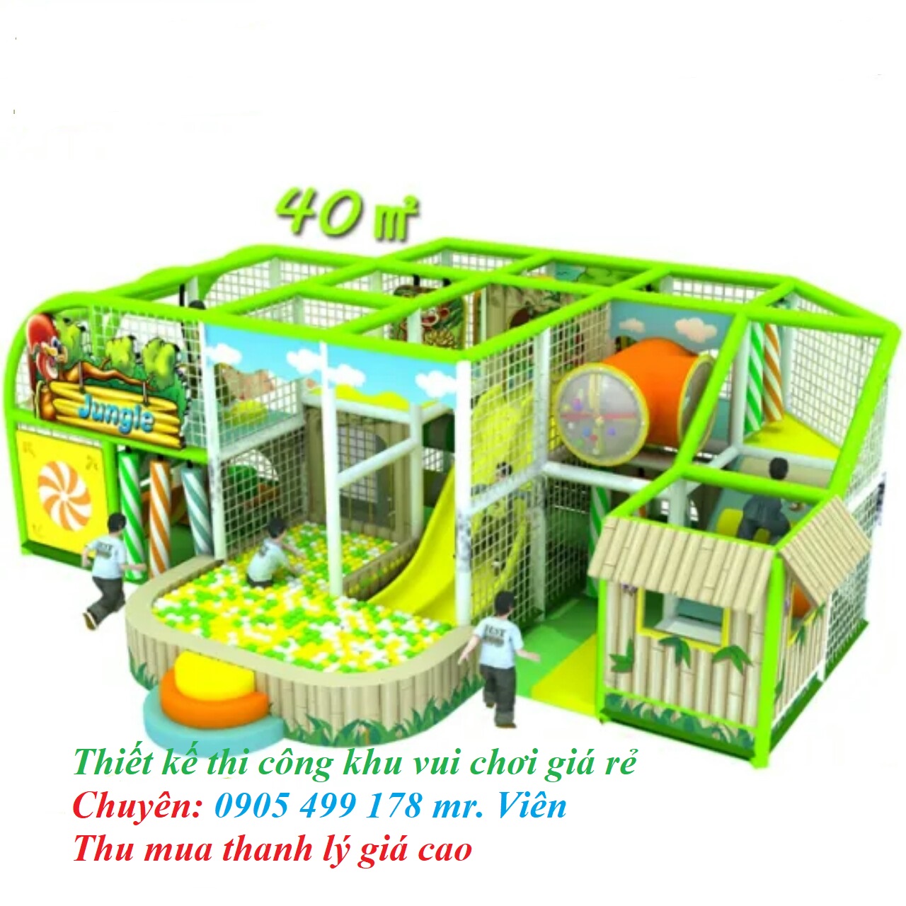 Đơn Vị Chuyên Tư Vấn - Thiết Kế Khu Vui Chơi Liên Hoàn Cho Bé Hiện Đại Tại Quy Nhơn