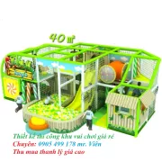 Đơn Vị Chuyên Tư Vấn - Thiết Kế Khu Vui Chơi Liên Hoàn Cho Bé Hiện Đại Tại Quy Nhơn