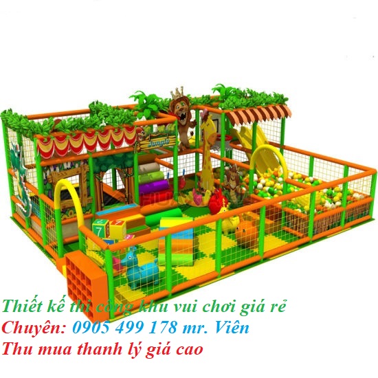 Đơn Vị Nhận Thiết Kế - Lắp Đặt Khu Vui Chơi Liên Hoàn Cho Trẻ Em Tại Đà Lạt