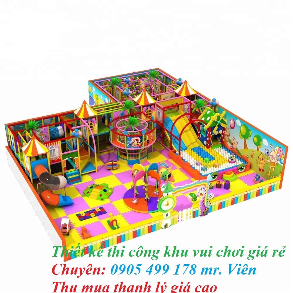 ĐƠN VỊ THIẾT KẾ - LẮP ĐẶT KHU VUI CHƠI TRẺ EM GIÁ RẺ TẠI BÌNH PHƯỚC