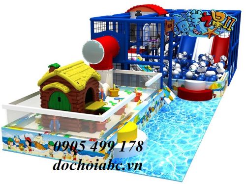 Chuyên thiết kế - thi công khu vui chơi liên hoàn trẻ em tại Đắk Nông