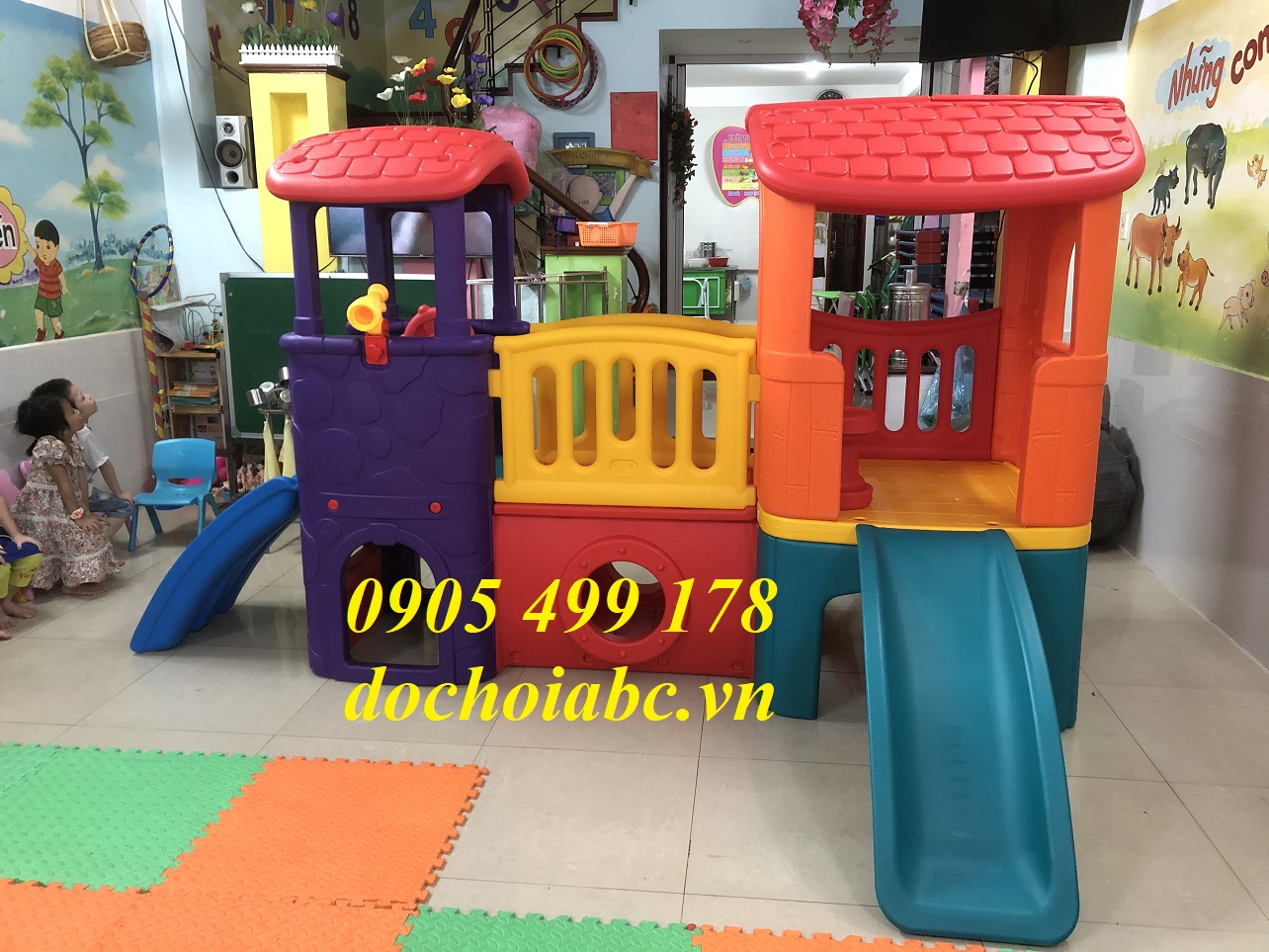 BỘ LIÊN HOÀN CẦU TRƯỢT NHÀ 2 KHỐI TẠI ĐÀ NẴNG