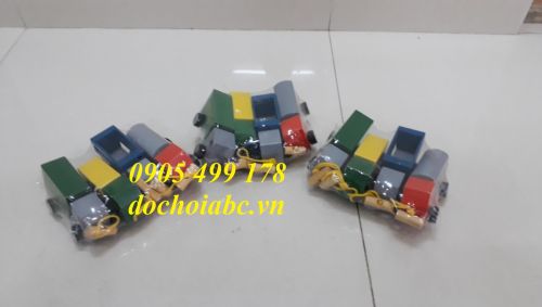 ĐỒ CHƠI PHƯƠNG TIỆN GIAO THÔNG 4 XE  - ĐỒ CHƠI MONTESSORI