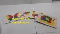 TRANH GHÉP HÌNH CÁC CON VẬT - ĐỒ CHƠI MONTESSORI
