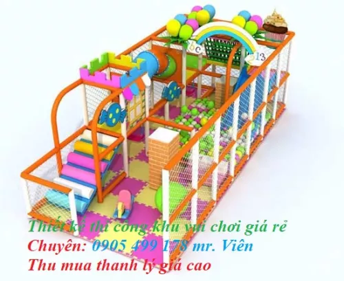 CÔNG TY NHẬN THI CÔNG - THIẾT KẾ - LẮP ĐẶT KHU VUI CHƠI TRẺ EM GIÁ RẺ NHẤT