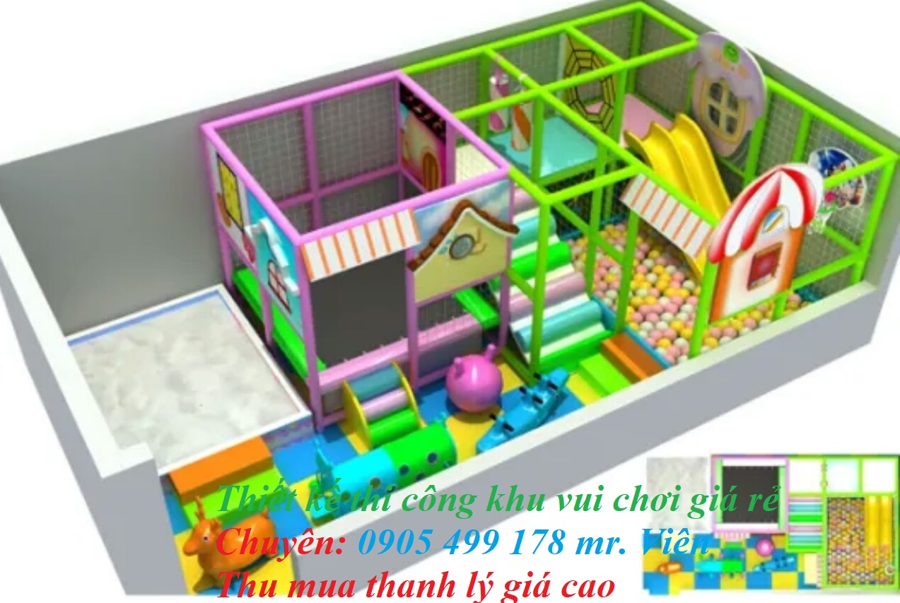 Thiết kế - lắp đặt Khu Vui chơi Trẻ Em Chuyên Nghiệp Nhất