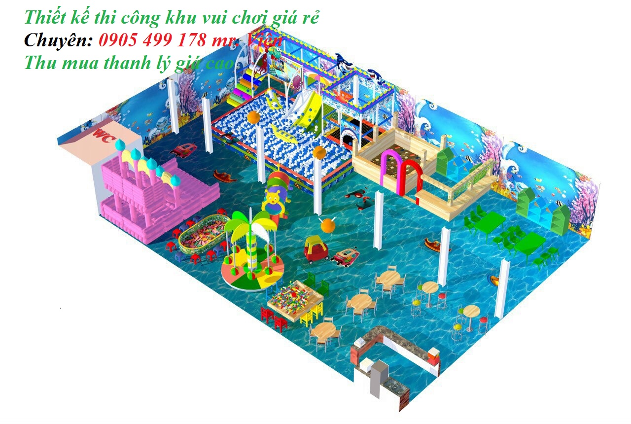 TỔNG HỢP CÁC MẪU KHU VUI CHƠI LIÊN HOÀN CHO BÉ GIÁ RẺ - HIỆU QUẢ CAO TẠI KON TUM