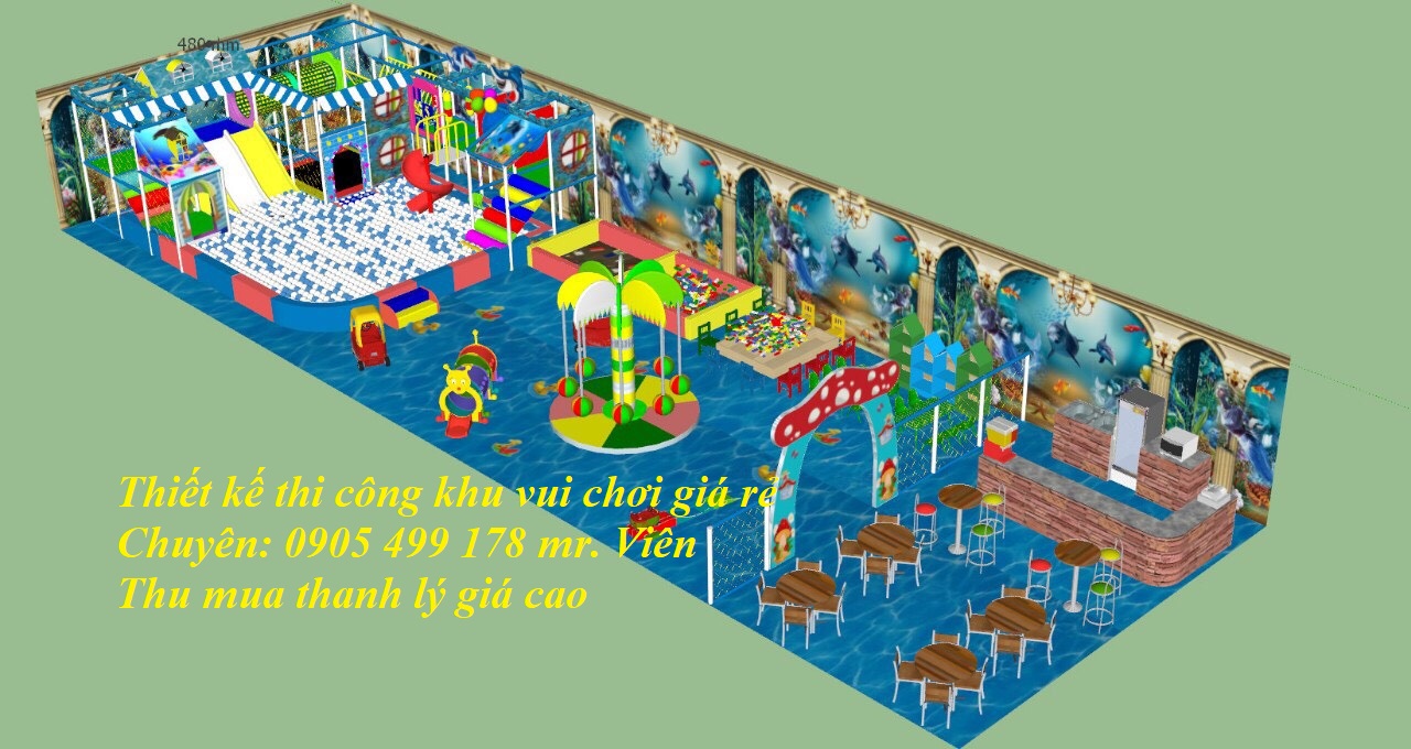 Mở Kinh Doanh Khu Vui Chơi Liên Hoàn Cho Trẻ Em Tại Lâm Đồng