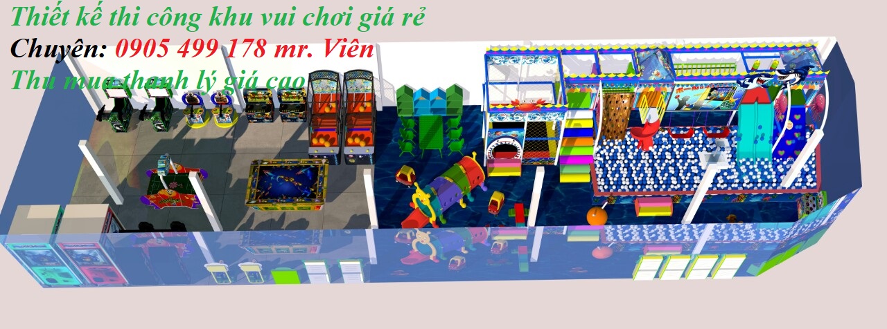 kinh doanh -đầu tư khu vui chơi trẻ em hiện đại nhất tại long an