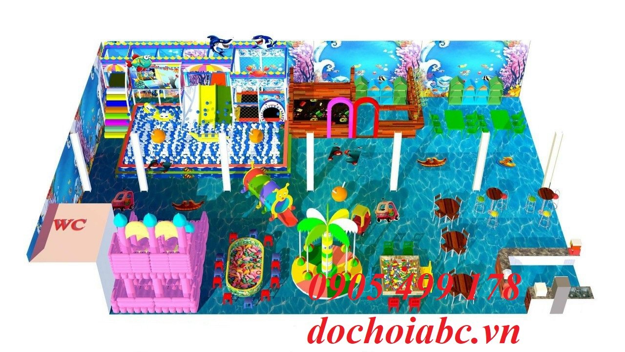 kinh doanh -đầu tư khu vui chơi trẻ em hiện đại nhất tại long an