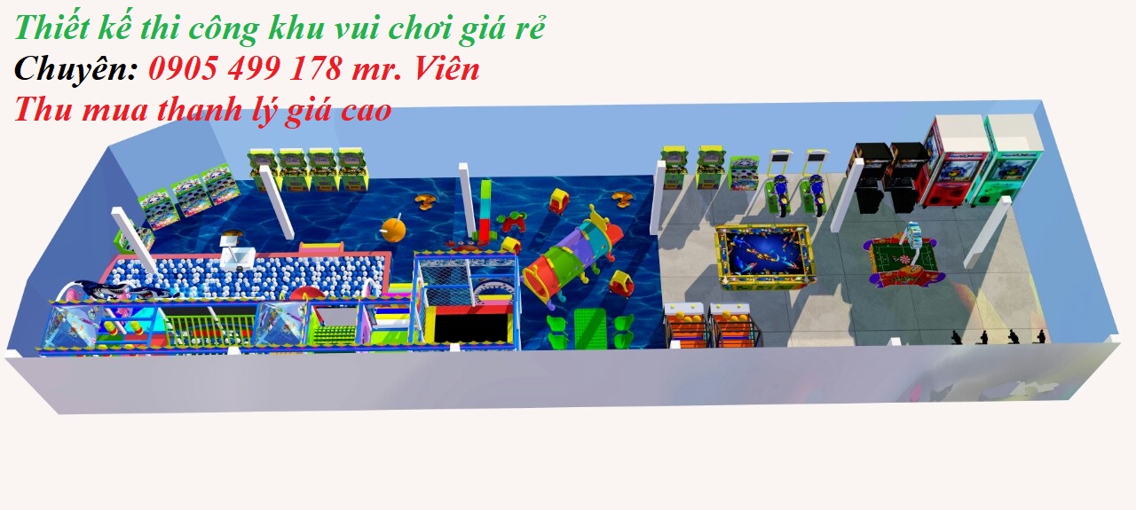 TỔNG HỢP THIẾT KẾ KHU VUI CHƠI LIÊN HOÀN TRẺ EM TRONG NHÀ HIỆN ĐẠI NHẤT TẠI ĐỒNG NAI