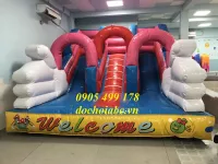 Lắp đặt Nhà hơi - nhà phao khu vui chơi trẻ em hiện đại tại đà nẵng