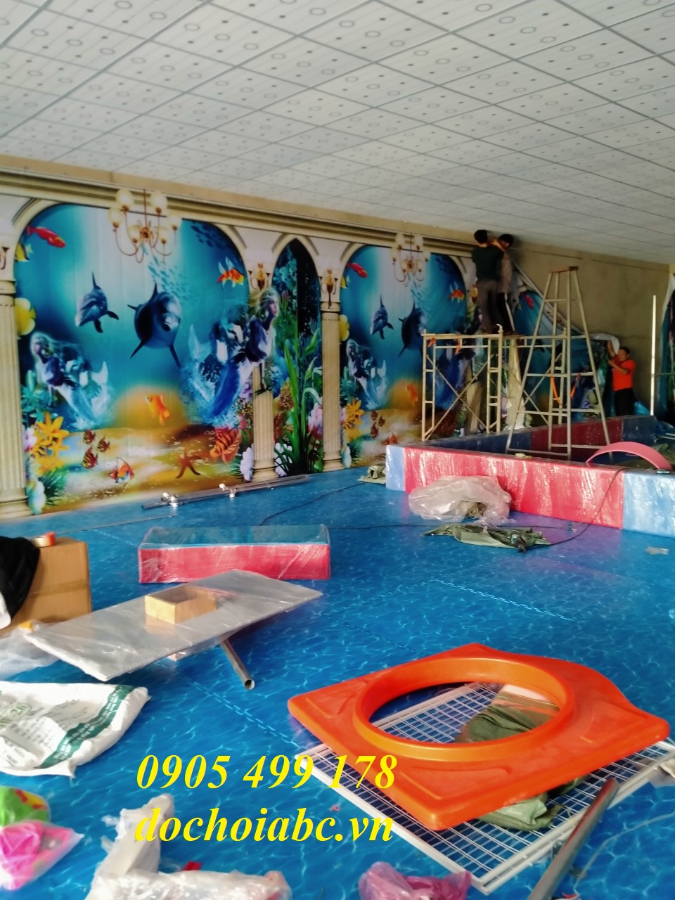 Tiến Hành Thi Công Thiết kế Khu Vui Chơi Trẻ Em Tại Vĩnh Long