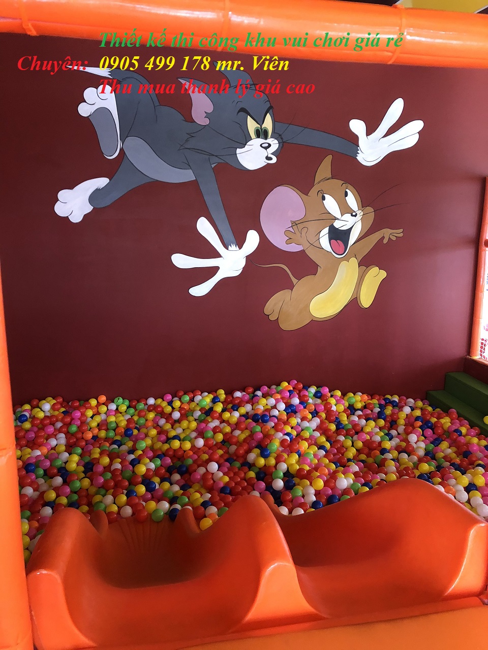 Tư vấn, lắp đặt khu vui chơi liên hoàn trong nhà cho bé độc nhất tại sài gòn