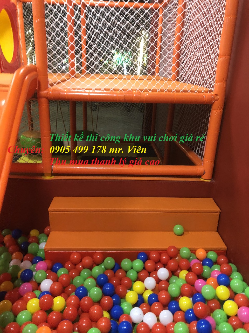 Thiết kế, lắp đặt khu vui chơi trẻ em trong nhà trọn gói tại quảng ngãi