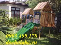 Bộ liên Hoàn Cầu Trượt Gỗ Mầm Non Cho Bé Chính Hãng, An Toàn Nhất