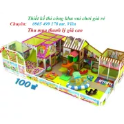Tư vấn, Thiết kế khu vui chơi liên hoàn cho bé trong nhà tại long an