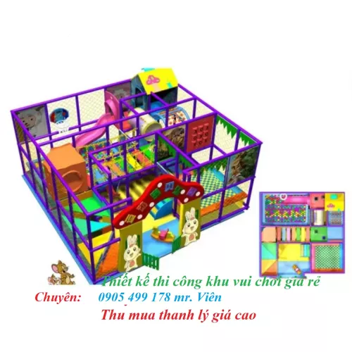 Mẫu thiết kế khu vui chơi trẻ em 01ABC Tại đồng tháp